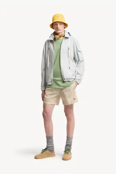 Moncler Havas Striped Poplin Shirt Jacket | Thumbnail 3 Moncler Havas Striped Poplin Shirt Jacket | Thumbnail 3