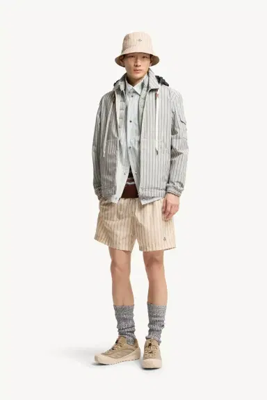 Moncler Havas Striped Poplin Shirt Jacket | Thumbnail 3 Moncler Havas Striped Poplin Shirt Jacket | Thumbnail 3