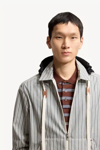 Moncler Havas Striped Poplin Shirt Jacket | Thumbnail 7 Moncler Havas Striped Poplin Shirt Jacket | Thumbnail 7