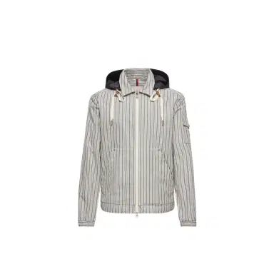 Moncler Havas Striped Poplin Shirt Jacket | Thumbnail 1 Moncler Havas Striped Poplin Shirt Jacket | Thumbnail 1