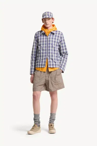 Moncler Giausar Checked Ripstop Shirt Jacket | Thumbnail 3 Moncler Giausar Checked Ripstop Shirt Jacket | Thumbnail 3