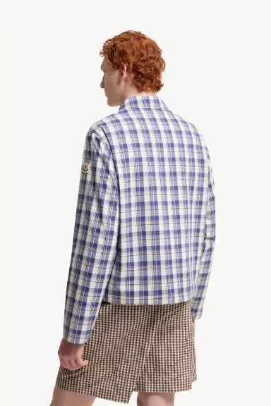 Moncler Giausar Checked Ripstop Shirt Jacket | Thumbnail 6 Moncler Giausar Checked Ripstop Shirt Jacket | Thumbnail 6