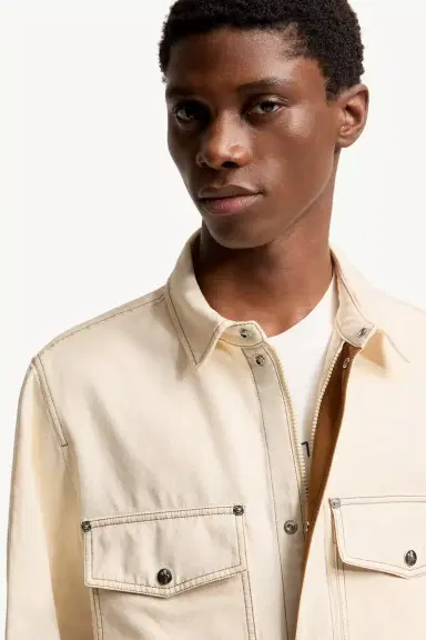 Moncler Watagua Cotton & Linen Blend Shirt Jacket | Thumbnail 7 Moncler Watagua Cotton & Linen Blend Shirt Jacket | Thumbnail 7