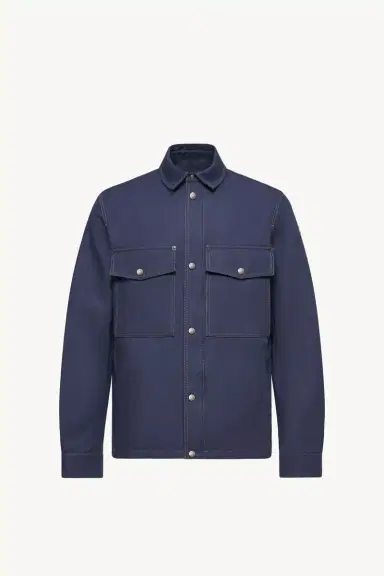 Moncler Watagua Cotton & Linen Blend Shirt Jacket | Thumbnail 2 Moncler Watagua Cotton & Linen Blend Shirt Jacket | Thumbnail 2
