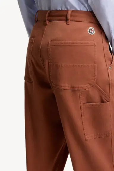 Moncler Cargo Cotton Blend Gabardine Pants | Thumbnail 7 Moncler Cargo Cotton Blend Gabardine Pants | Thumbnail 7