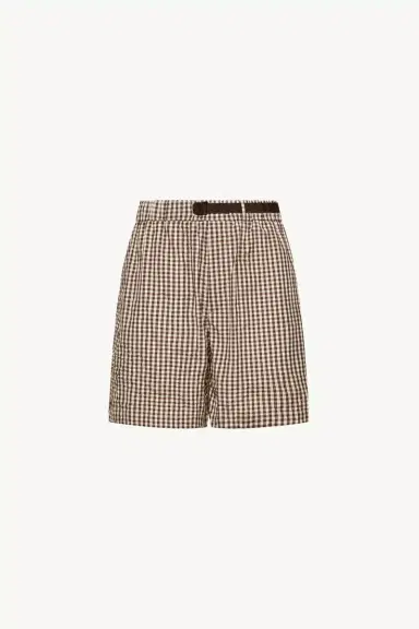 Moncler Vichy Cotton Blend Shorts | Thumbnail 2 Moncler Vichy Cotton Blend Shorts | Thumbnail 2