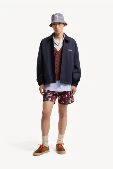 Moncler Floral Print Swim Shorts | Thumbnail 3 Moncler Floral Print Swim Shorts | Thumbnail 3