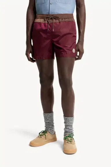 Moncler Contrast Swim Shorts | Thumbnail 5 Moncler Contrast Swim Shorts | Thumbnail 5