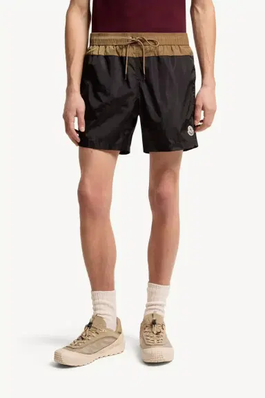 Moncler Contrast Swim Shorts | Thumbnail 5 Moncler Contrast Swim Shorts | Thumbnail 5
