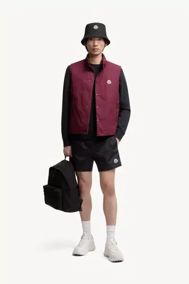 Moncler Logo Patch Swim Shorts | Thumbnail 3 Moncler Logo Patch Swim Shorts | Thumbnail 3