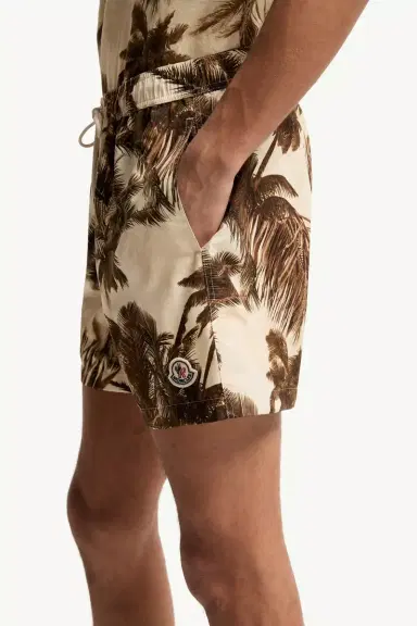 Moncler Patterned Swim Shorts | Thumbnail 4 Moncler Patterned Swim Shorts | Thumbnail 4