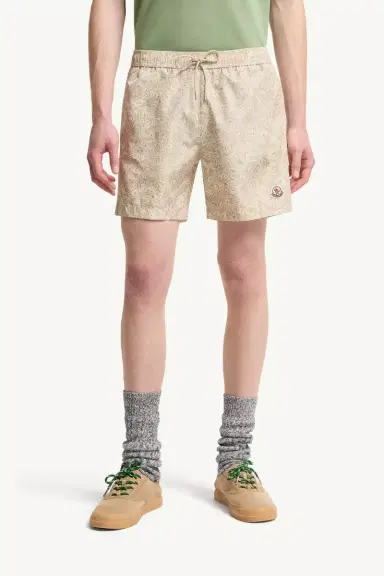 Moncler Paisley Print Swim Shorts | Thumbnail 5 Moncler Paisley Print Swim Shorts | Thumbnail 5
