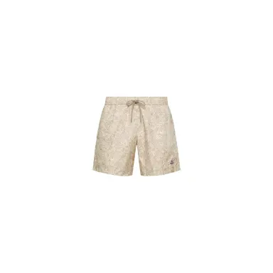 Moncler Paisley Print Swim Shorts | Thumbnail 1 Moncler Paisley Print Swim Shorts | Thumbnail 1