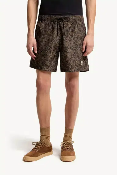 Moncler Paisley Print Swim Shorts | Thumbnail 5 Moncler Paisley Print Swim Shorts | Thumbnail 5
