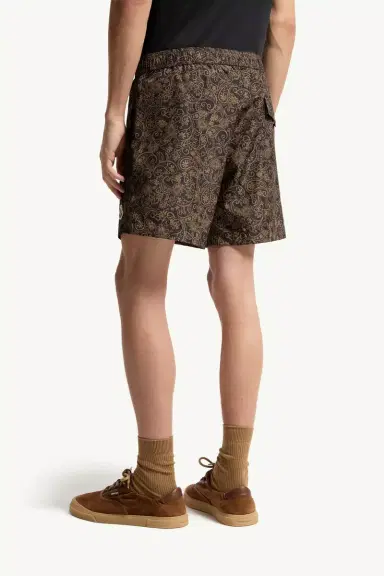 Moncler Paisley Print Swim Shorts | Thumbnail 6 Moncler Paisley Print Swim Shorts | Thumbnail 6