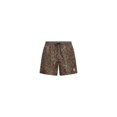 Moncler Paisley Print Swim Shorts | Thumbnail 1 Moncler Paisley Print Swim Shorts | Thumbnail 1