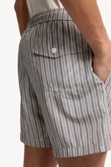 Moncler Striped Swim Shorts | Thumbnail 7 Moncler Striped Swim Shorts | Thumbnail 7