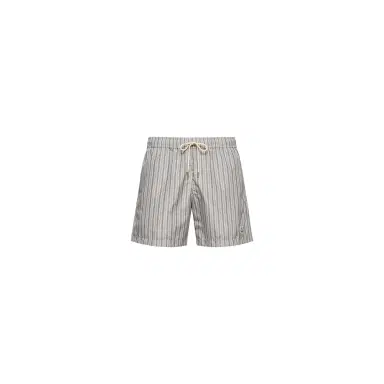 Moncler Striped Swim Shorts | Thumbnail 1 Moncler Striped Swim Shorts | Thumbnail 1