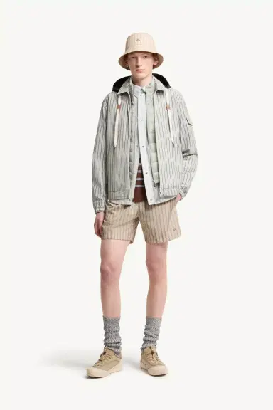Moncler Striped Swim Shorts | Thumbnail 3 Moncler Striped Swim Shorts | Thumbnail 3
