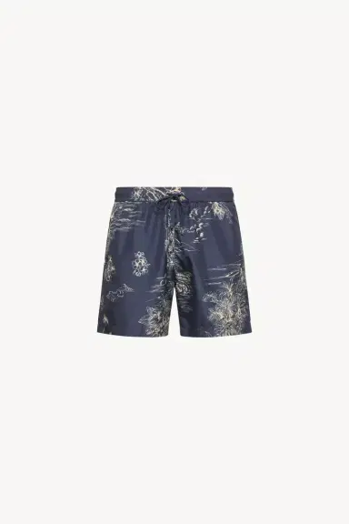Moncler Floral Print Swim Shorts | Thumbnail 2 Moncler Floral Print Swim Shorts | Thumbnail 2