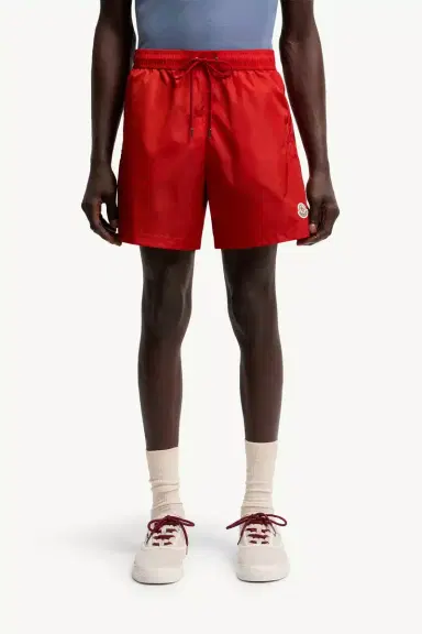 Moncler Logo Patch Swim Shorts | Thumbnail 5 Moncler Logo Patch Swim Shorts | Thumbnail 5