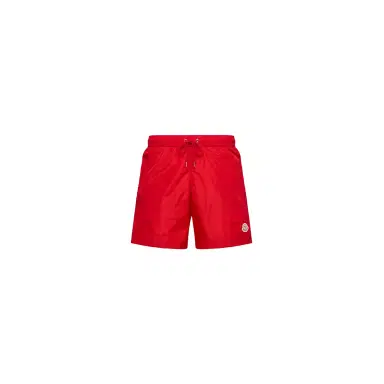 Moncler Logo Patch Swim Shorts | Thumbnail 1 Moncler Logo Patch Swim Shorts | Thumbnail 1