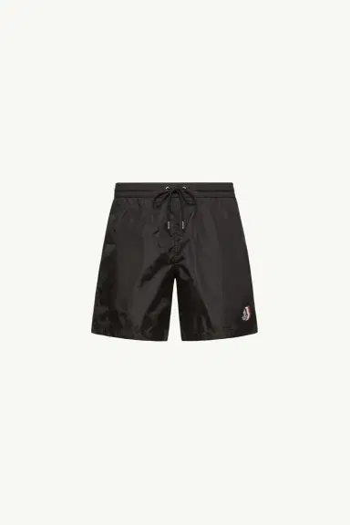 Moncler Logo Patch Swim Shorts | Thumbnail 2 Moncler Logo Patch Swim Shorts | Thumbnail 2