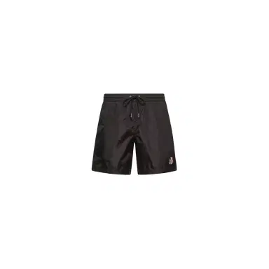 Moncler Logo Patch Swim Shorts | Thumbnail 1 Moncler Logo Patch Swim Shorts | Thumbnail 1