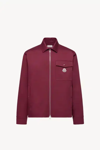 Moncler Cotton Blend Gabardine Shirt Jacket | Thumbnail 2 Moncler Cotton Blend Gabardine Shirt Jacket | Thumbnail 2