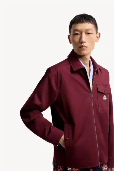 Moncler Cotton Blend Gabardine Shirt Jacket | Thumbnail 7 Moncler Cotton Blend Gabardine Shirt Jacket | Thumbnail 7
