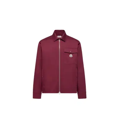 Moncler Cotton Blend Gabardine Shirt Jacket | Thumbnail 1 Moncler Cotton Blend Gabardine Shirt Jacket | Thumbnail 1