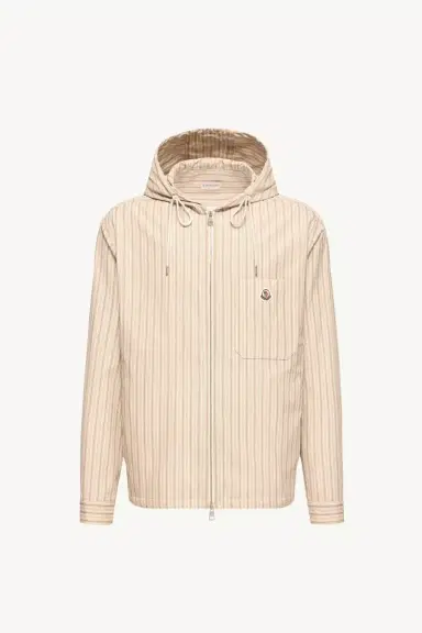 Moncler Striped Cotton Poplin Shirt | Thumbnail 2 Moncler Striped Cotton Poplin Shirt | Thumbnail 2