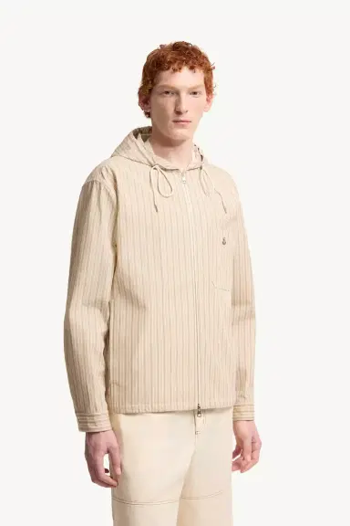 Moncler Striped Cotton Poplin Shirt | Thumbnail 5 Moncler Striped Cotton Poplin Shirt | Thumbnail 5
