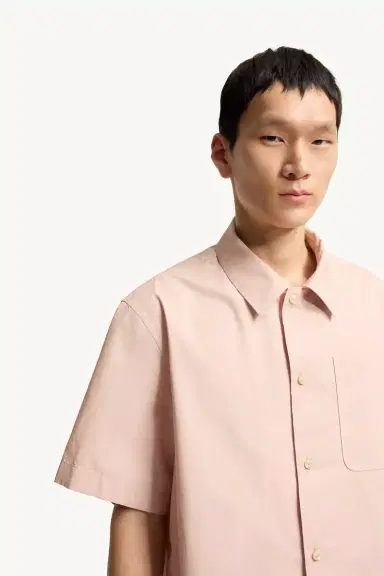 Moncler Cotton Poplin Short Sleeve Shirt | Thumbnail 7 Moncler Cotton Poplin Short Sleeve Shirt | Thumbnail 7