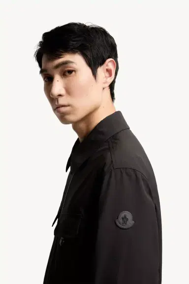 Moncler Seersucker Shirt Jacket | Thumbnail 4 Moncler Seersucker Shirt Jacket | Thumbnail 4