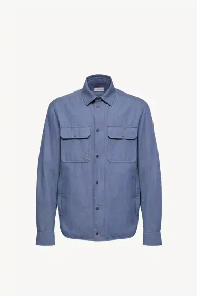 Moncler Denim Shirt Jacket | Thumbnail 2 Moncler Denim Shirt Jacket | Thumbnail 2