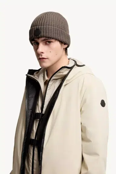 Moncler Cotton Beanie | Thumbnail 3 Moncler Cotton Beanie | Thumbnail 3