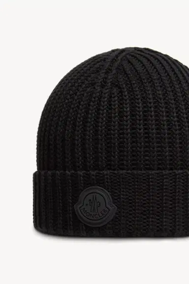 Moncler Cotton Beanie | Thumbnail 4 Moncler Cotton Beanie | Thumbnail 4