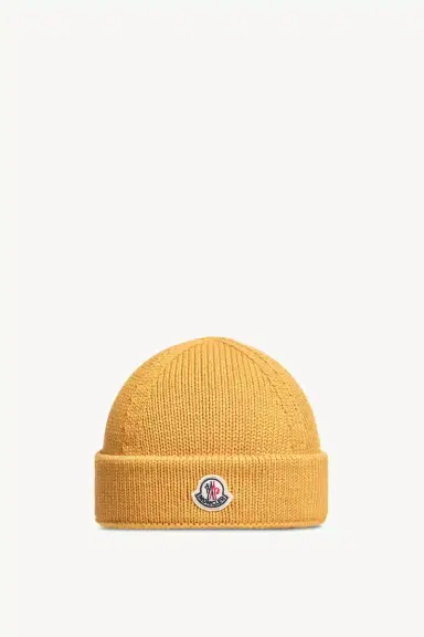 Moncler Cotton Tricot Beanie | Thumbnail 2 Moncler Cotton Tricot Beanie | Thumbnail 2