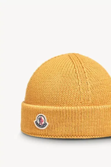 Moncler Cotton Tricot Beanie | Thumbnail 4 Moncler Cotton Tricot Beanie | Thumbnail 4