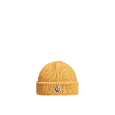 Moncler Cotton Tricot Beanie | Thumbnail 1 Moncler Cotton Tricot Beanie | Thumbnail 1