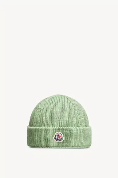 Moncler Cotton Tricot Beanie | Thumbnail 2 Moncler Cotton Tricot Beanie | Thumbnail 2