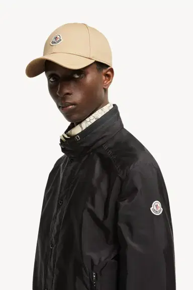 Moncler Cotton Gabardine Baseball Cap | Thumbnail 3 Moncler Cotton Gabardine Baseball Cap | Thumbnail 3