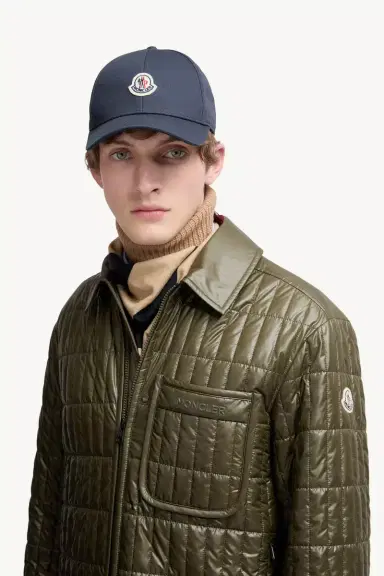 Moncler Cotton Gabardine Baseball Cap | Thumbnail 3 Moncler Cotton Gabardine Baseball Cap | Thumbnail 3