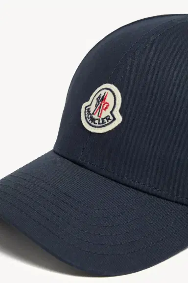 Moncler Cotton Gabardine Baseball Cap | Thumbnail 7 Moncler Cotton Gabardine Baseball Cap | Thumbnail 7