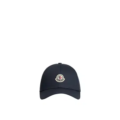 Moncler Cotton Gabardine Baseball Cap | Thumbnail 1 Moncler Cotton Gabardine Baseball Cap | Thumbnail 1