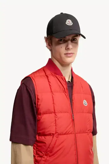 Moncler Cotton Gabardine Baseball Cap | Thumbnail 3 Moncler Cotton Gabardine Baseball Cap | Thumbnail 3