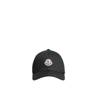 Moncler Cotton Gabardine Baseball Cap | Thumbnail 1 Moncler Cotton Gabardine Baseball Cap | Thumbnail 1