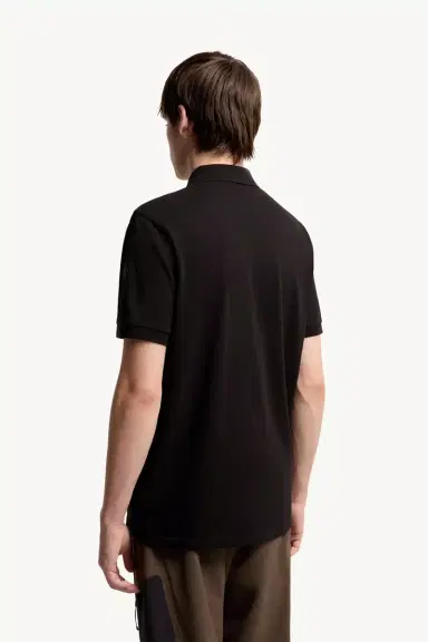Moncler Logo Cotton Piquet Half-zip Polo Shirt | Thumbnail 5 Moncler Logo Cotton Piquet Half-zip Polo Shirt | Thumbnail 5