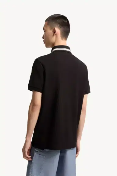 Moncler Cotton Piquet Polo Shirt | Thumbnail 6 Moncler Cotton Piquet Polo Shirt | Thumbnail 6